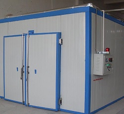 蒸汽加熱烤漆烘干房1