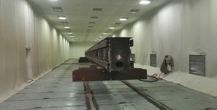 軌道交通噴砂房