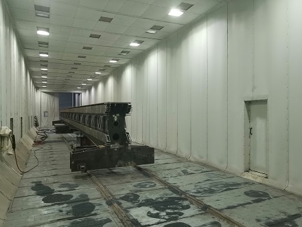 軌道交通涂裝生產線客戶案例現(xiàn)場