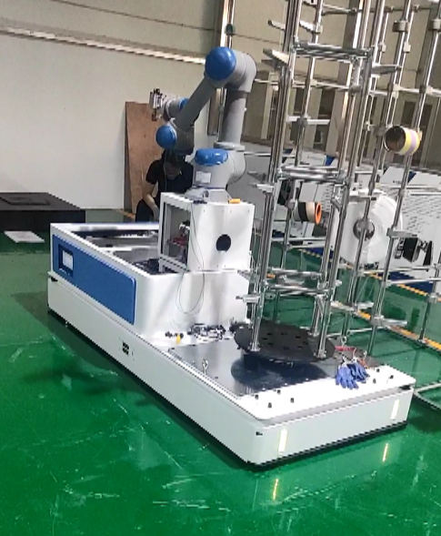 1.5噸重載AGV搬運(yùn)小車應(yīng)用案例 1.5噸重載AGV搬運(yùn)小車應(yīng)用案例